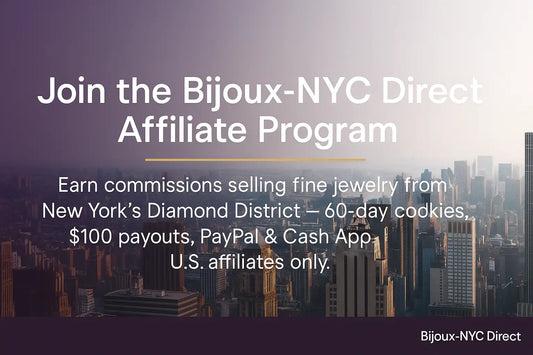 Join the bijoux-nyc direct affiliate program: earn with luxury jewelry