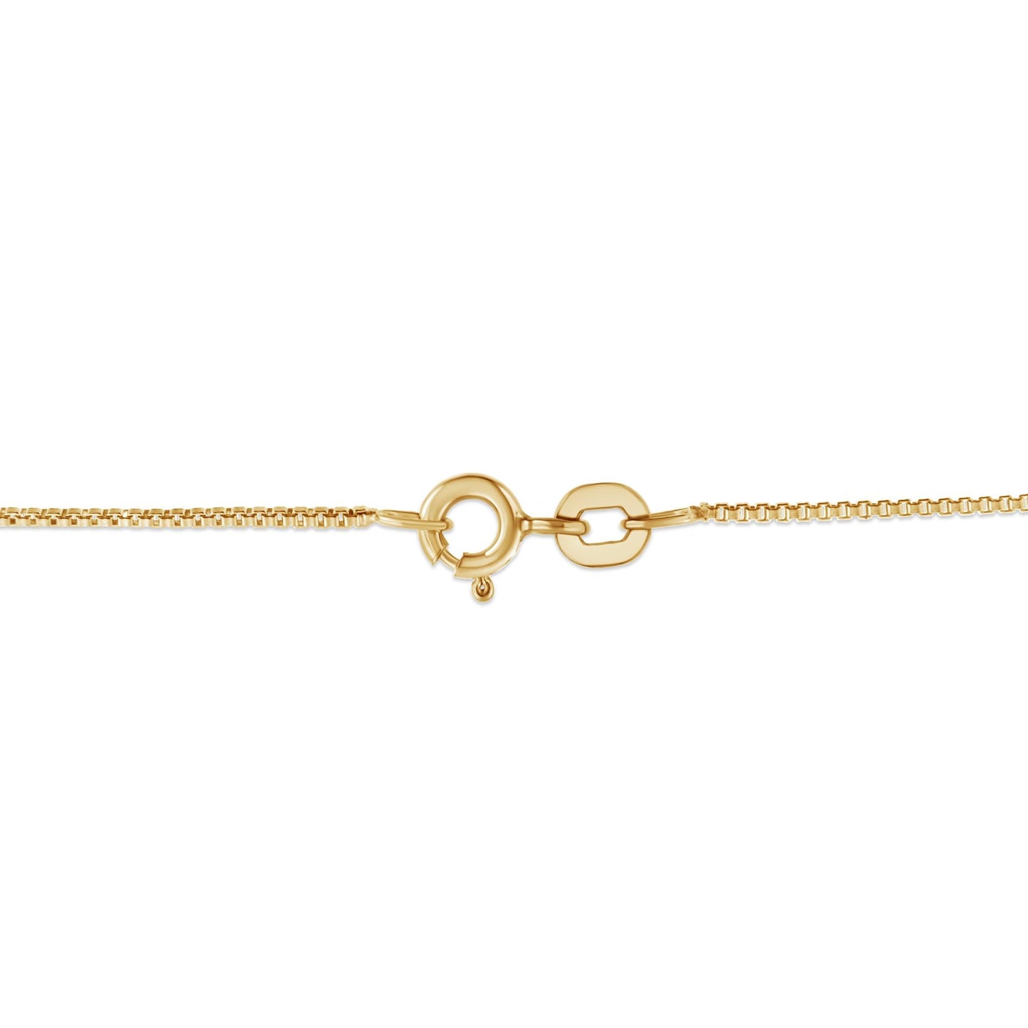 14K Yellow Gold Plated .925 Sterling Silver 1/2 Cttw Champagne Diamond Cross Pendant Necklace (K-L Color, I1-I2 Clarity) - 18" - Bijoux-NYC Direct
