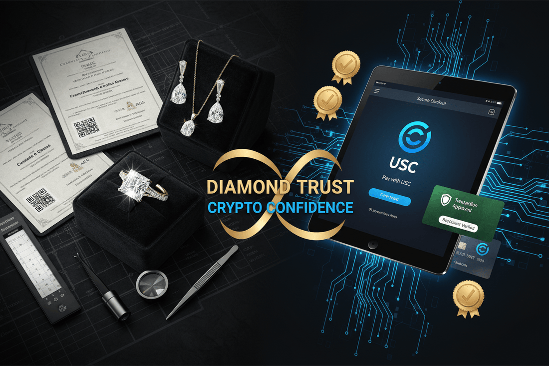 Buying certified diamonds with USDC: modern payment options for fine jewelry in NYC Diamond District