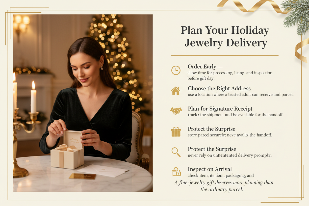 Holiday Jewelry Shipping Guide: Plan Delivery with Confidence