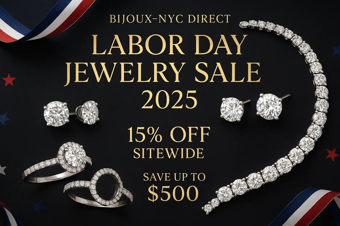 Labor day jewelry sale 2025 | bijoux nyc direct