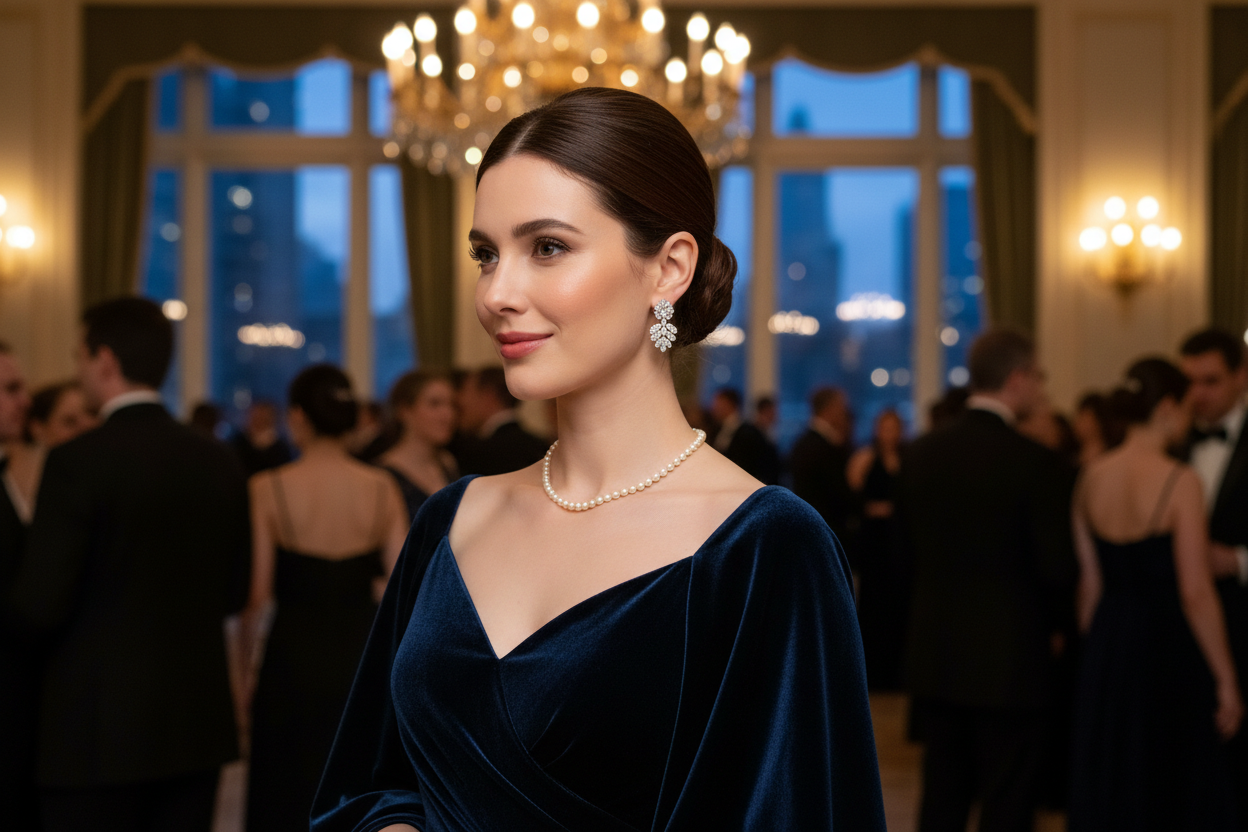 Fine clip-on earrings combine visible impact with a closure selected for comfort, balance, and non-pierced wear.
