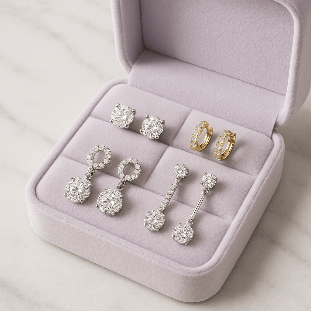 Diamond Earrings Collection | Bijoux-NYC Direct - Bijoux-NYC Direct