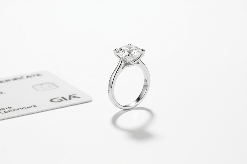 GIA certified diamond jewelry in 14K white gold – Bijoux-NYC Direct