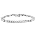 10k white gold 1/2 cttw diamond illusion miracle plate tennis bracelet 7.5 bijoux-nyc direct