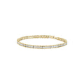 10k yellow gold 1.0 cttw round diamond pave link bracelet 7 inch bijoux-nyc direct