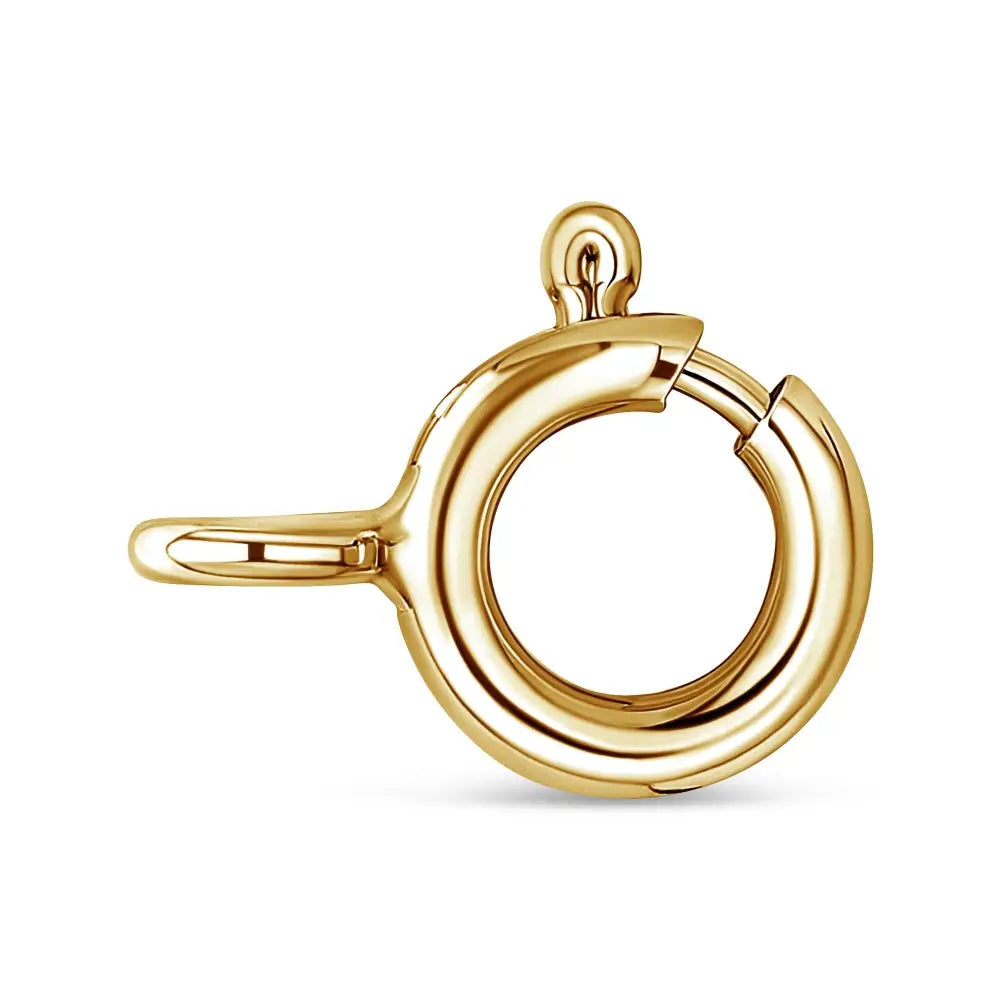 4.0 cttw diamond circle pendant in 10k gold-plated sterling silver bijoux-nyc direct