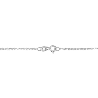 10KT Two Tone Gold 1/6 cttw Diamond Floating Heart Pendant Necklace (K-L, I1-I2) - Bijoux-NYC Direct