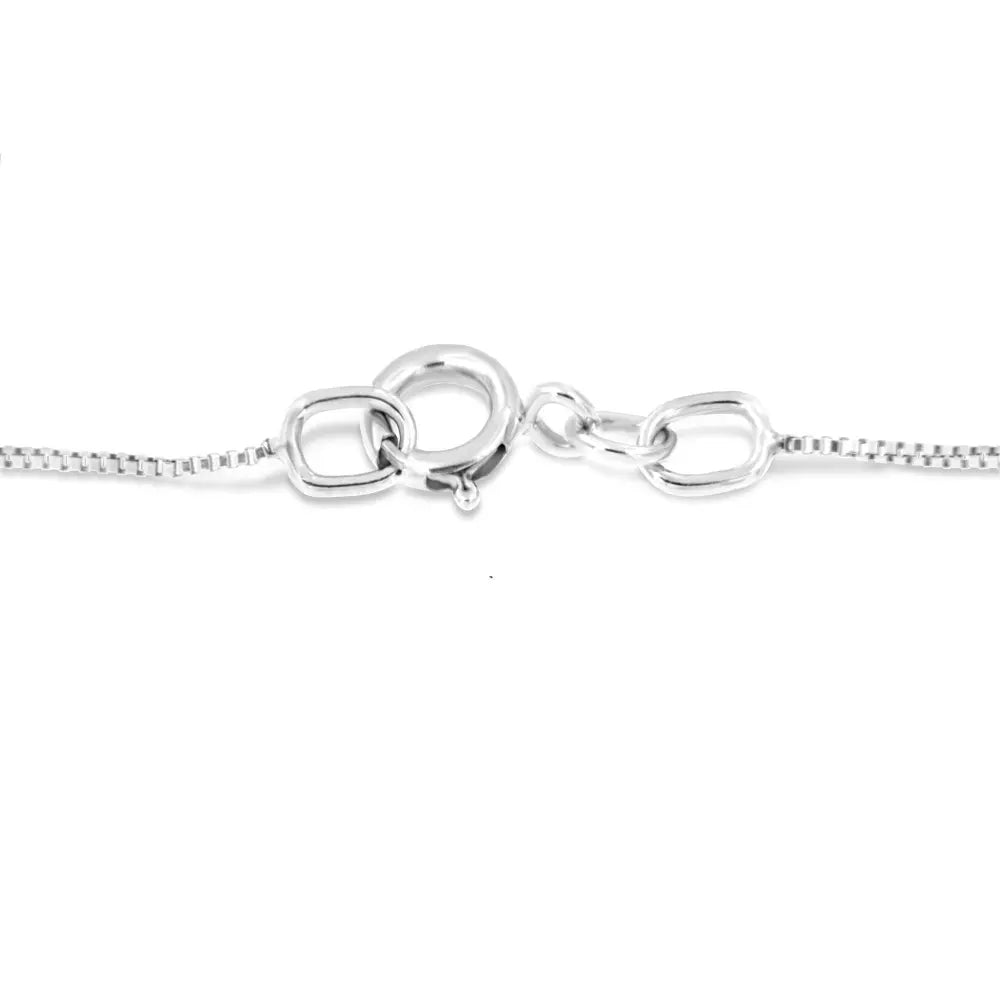 14K White Gold 1ct. TGW Diamond And Pink Sapphire Gemstone Pendant Necklace (G-H, SI2-I1) - Bijoux-NYC Direct