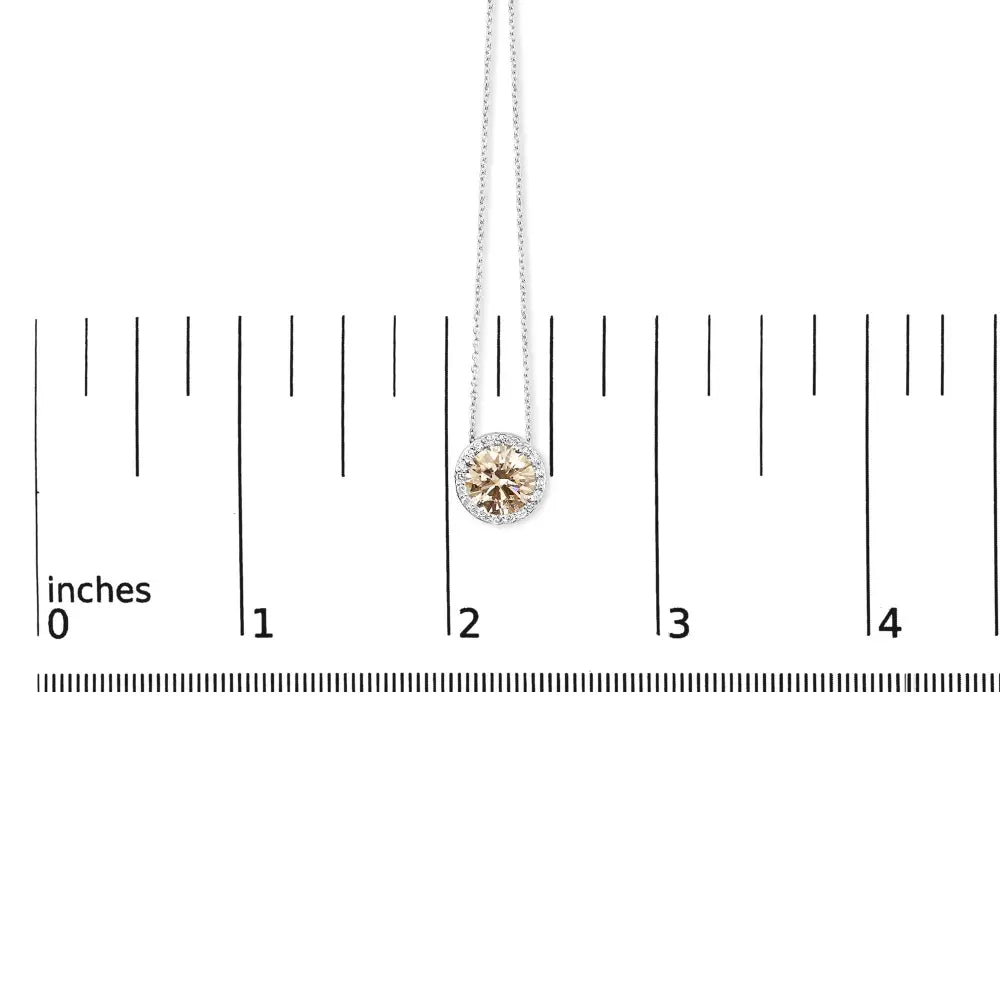 2.375 cttw lab grown pink diamond halo pendant in 14k white gold 17 bijoux-nyc direct