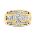 14k yellow gold 1.50 cttw marquise diamond engagement cocktail ring bijoux-nyc direct