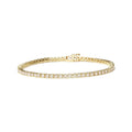 6.0 cttw diamond tennis bracelet in 14k yellow gold 7.25 inch bijoux-nyc direct