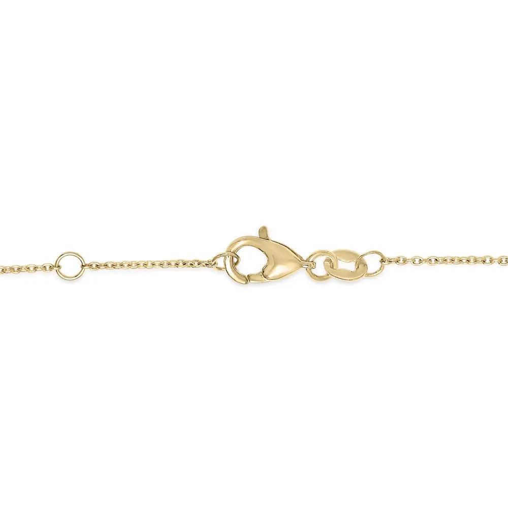 14k yellow gold alternating emerald and diamond bezel station bracelet bijoux-nyc direct