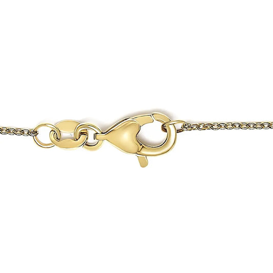 14k yellow gold alternating red ruby and white diamond bezel station chain bracelet (i j color si2 i1 clarity) 7.5’’ inches