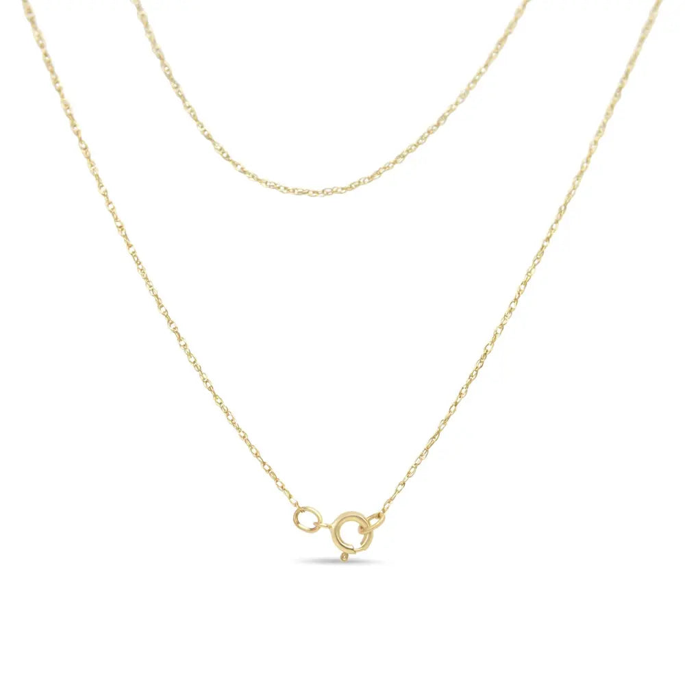 14k yellow gold plated.925 sterling silver 1/4 cttw round and baguette cut diamond composite heart 18’’ pendant necklace (h