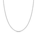 3.0 cttw round diamond 18 inch tennis necklace in 14k white gold bijoux-nyc direct