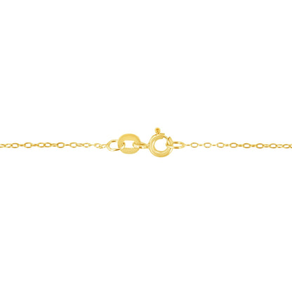 14K Yellow Gold Plated .925 Sterling Silver 4.0 Cttw Diamond Two Row Open Heart 18" Pendant Necklace (K-L Color, I1-I2 Clarity) - Bijoux-NYC Direct