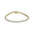 5.00 cttw round diamond tennis bracelet in 14k yellow gold 7 inches bijoux-nyc direct