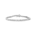 .925 Sterling Silver 1.0 Cttw Diamond Miracle Tennis Bracelet (I-J Color, I3 Clarity)