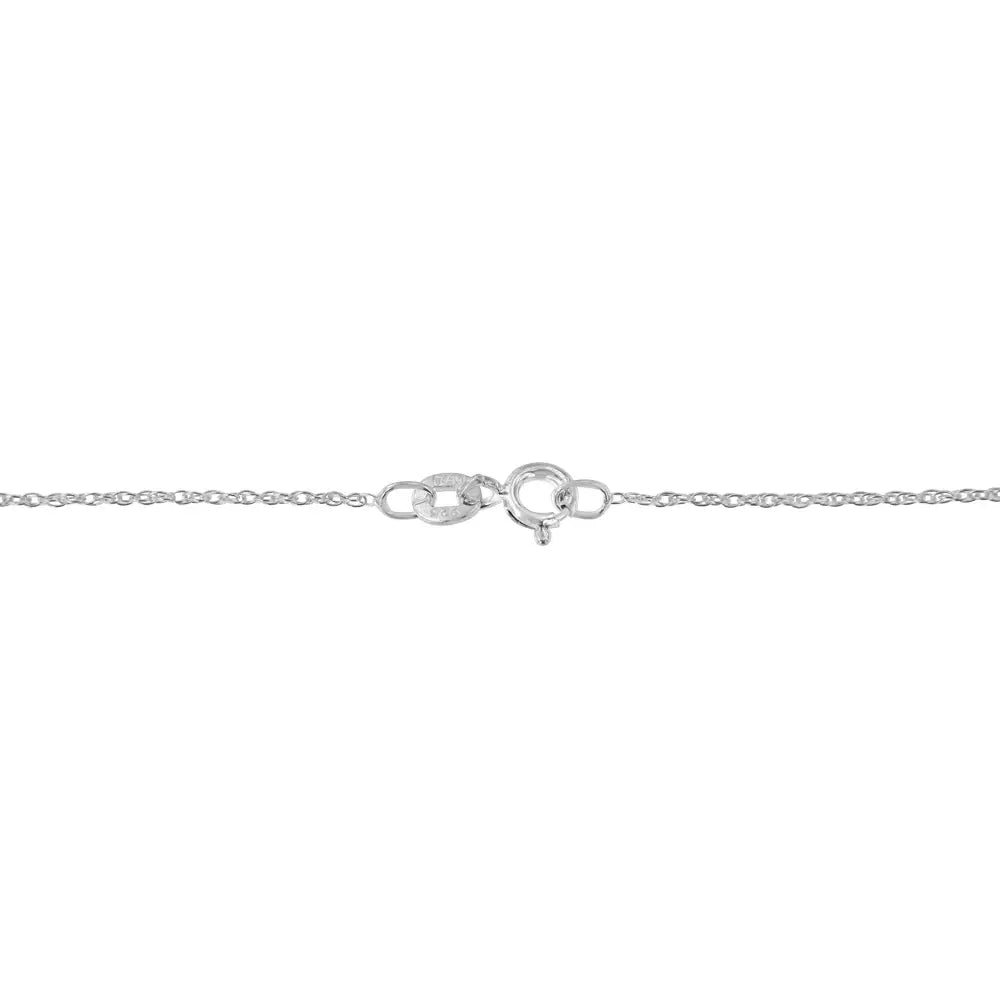 .925 Sterling Silver 1 1/4 Cttw Round and Baguette-Cut Diamond Composite Heart 18" Pendant Necklace (I-J Color, I1-I2 Clarity) - Bijoux-NYC Direct