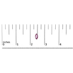 .925 Sterling Silver 1/2 Cttw Created Pink Ruby Gemstone Solitaire Stud Earrings - Bijoux-NYC Direct