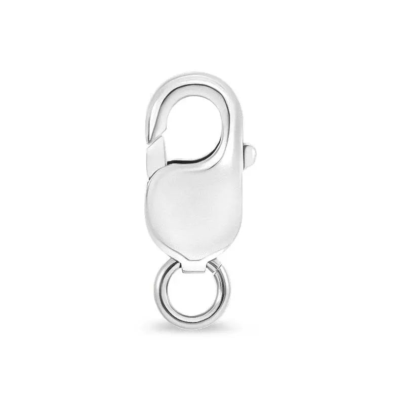 .925 Sterling Silver 1/4 cttw White and Black Diamond Dog Pendant Necklace 18 inch (I-J Color, I2-I3 Clarity) - Bijoux-NYC Direct