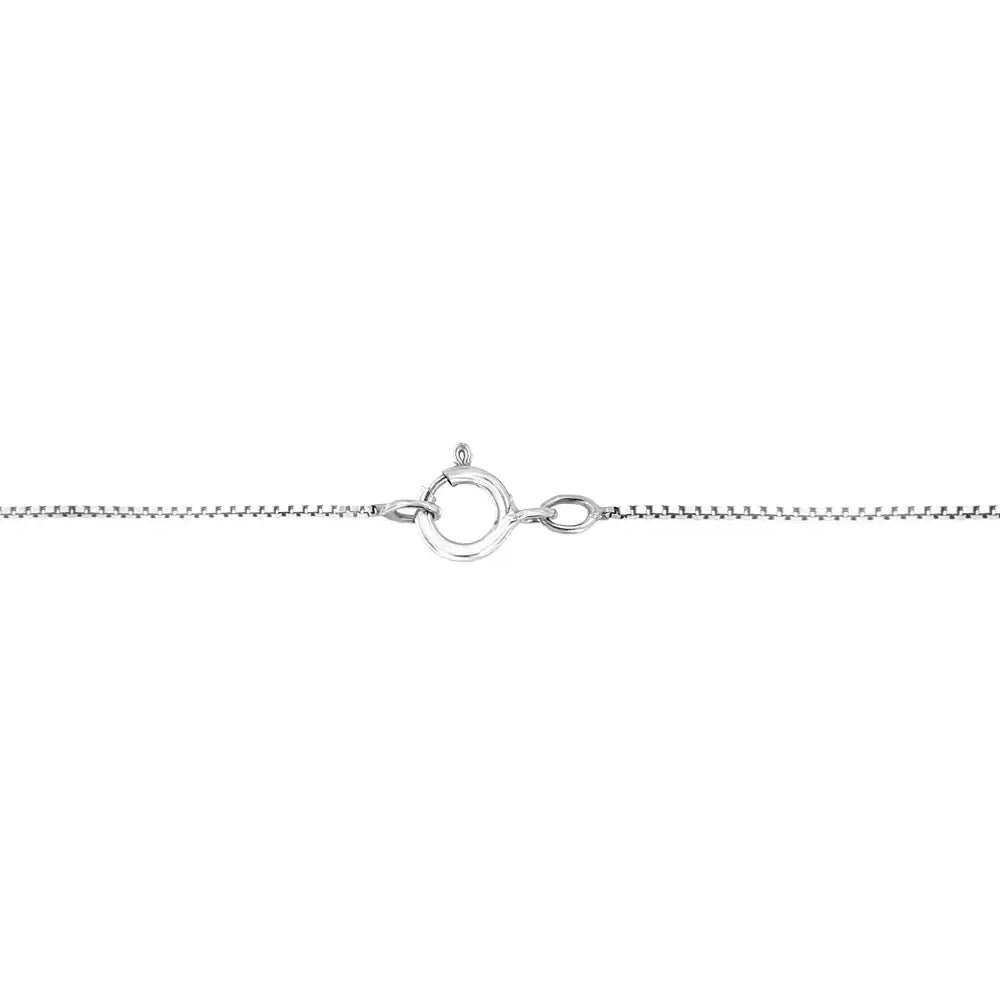 5.0 cttw natural diamond open circle pendant in sterling silver 18 inch bijoux-nyc direct