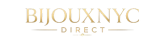 Bijoux NYC Direct logo in gold on a white background
