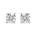 5ct lab grown diamond stud earrings 14k white gold igi certified bijoux-nyc direct
