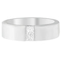 Men’s 1/4 ct. Tdw princess diamond channel band in 14k white gold bijoux-nyc direct