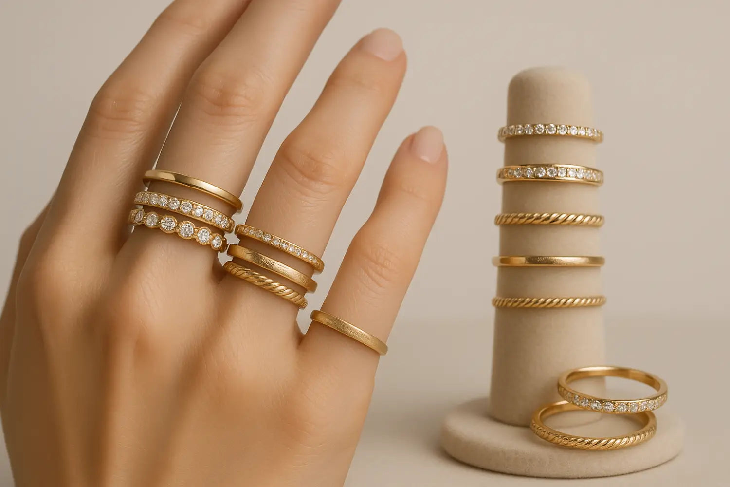 Stackable Ring Collection